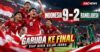 Indonesia 9-2 Bangladesh Garuda ke Final